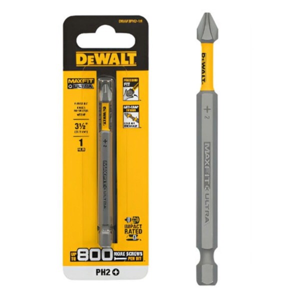 PONTA DEWALT SIMPLES MAXFIT PH2 COM 90MM - DWA3PH2-1L