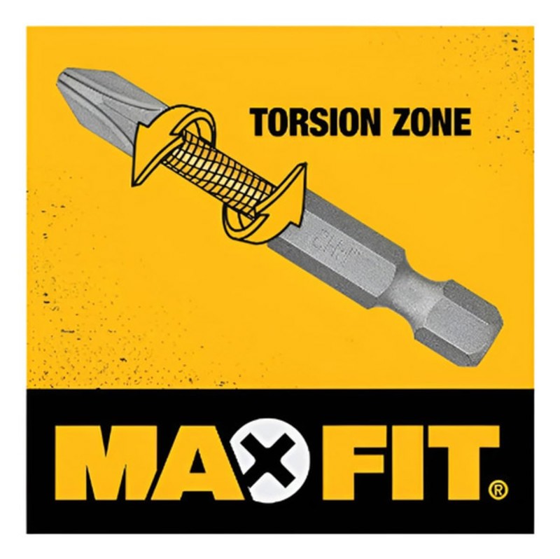 PONTA DEWALT SIMPLES MAXFIT PH2 COM 90MM - DWA3PH2-1L