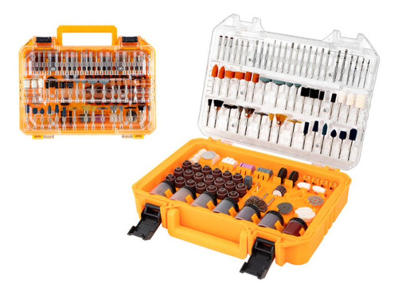 JOGO DE 420PCS COM ACESSORIOS PARA MICRORRETIFICA INGCO - AKMG4208