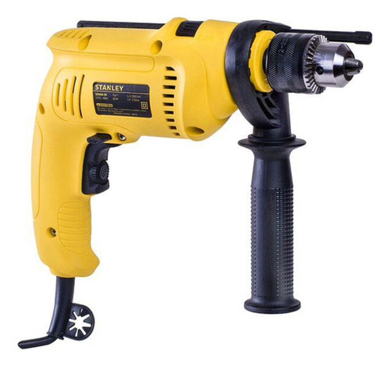 FURADEIRA DE IMPACTO 1/2'' - 13MM COM 600W STANLEY - SDH600BR 127V