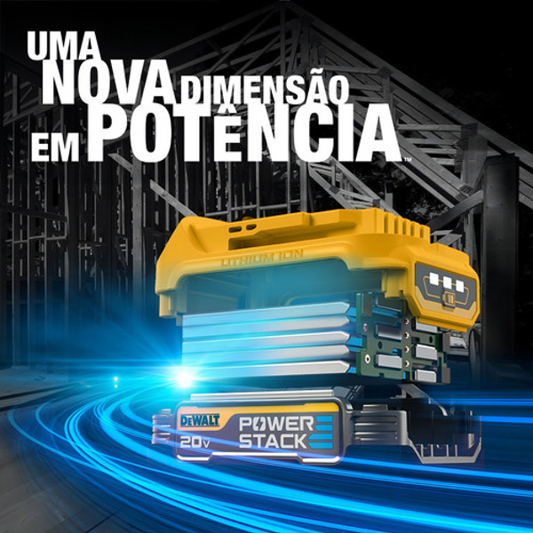 BATERIA COMPACTA POWERSTACK 20V COM 1.7AH DEWALT - DCBP034-B3