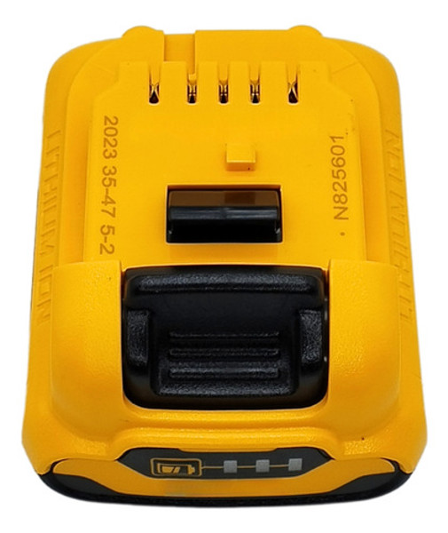 BATERIA DEWALT 12V IONLITIO COM 2.0A - DCB122 COM INDICADOR