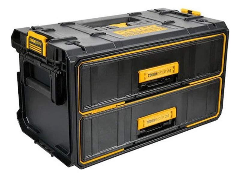 CAIXA DE FERRAMENTAS DEWALT TOUGHSYSTEM 2.0 COM GAVETA DUPLA - DWST08320