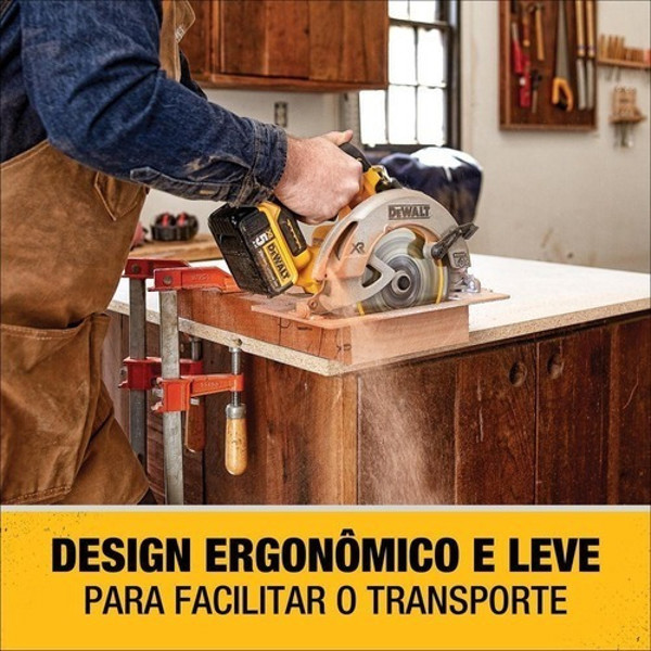 SERRA CIRCULAR 185MM A BATERIA 20V DEWALT - DCS570B-B3