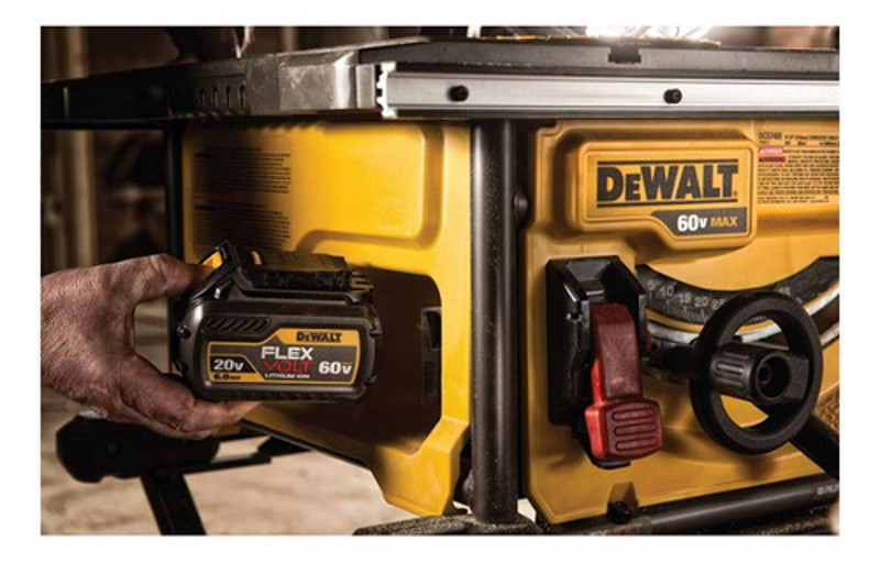 SERRA DE MESA BANCADA 10" A BATERIA 60V DEWALT - DCS7485B