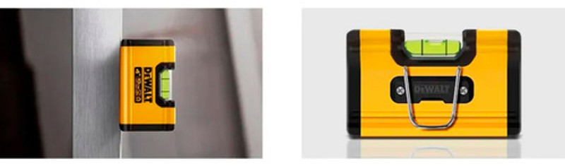 NIVEL 01 BOLHAS DE ALUMINIO 4" 10CM DEWALT - DWHT42801