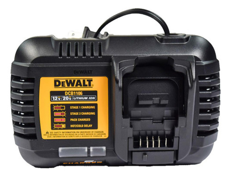 CARREGADOR PARA BATERIA 20V DEWALT - DCB1106-B2