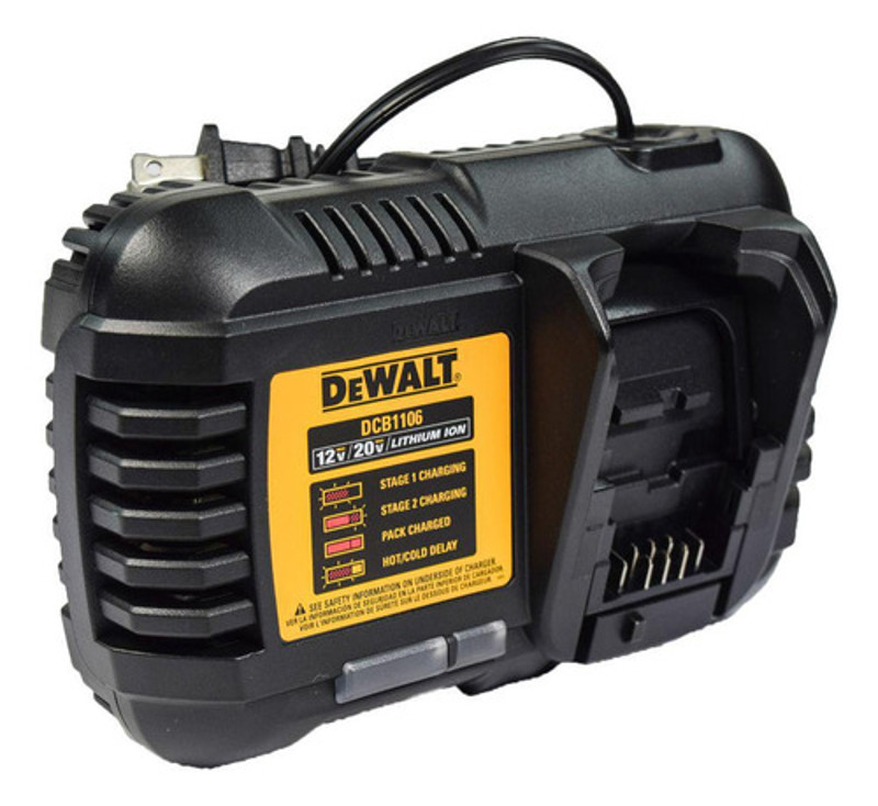 CARREGADOR PARA BATERIA 20V DEWALT - DCB1106-B2