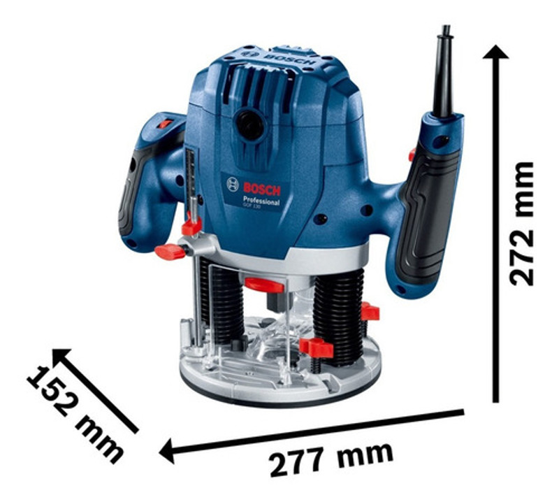 TUPIA DE COLUNA 1300W GOF130 BOSCH - 06016B70E 220V