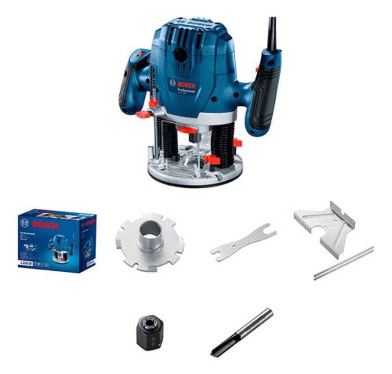 TUPIA DE COLUNA 1300W GOF130 BOSCH - 06016B70E 220V