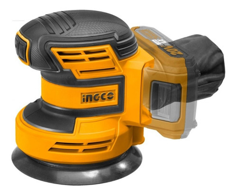 LIXADEIRA ORBITAL INGCO VELCRO A BATERIA 20V - CROSLI2002
