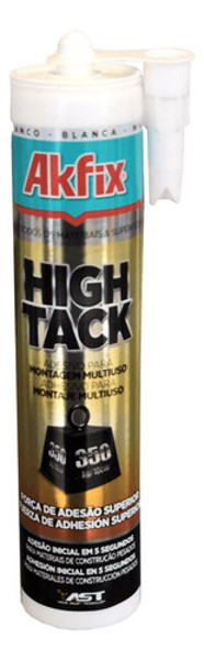 SILICONE AKFIX COM 290G - FIXA TUDO HIGH TACK 350KG