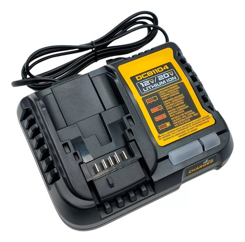 CARREGADOR PARA BATERIA 12V/20V 4.AH BIVOLT DEWALT - DCB1104-BR