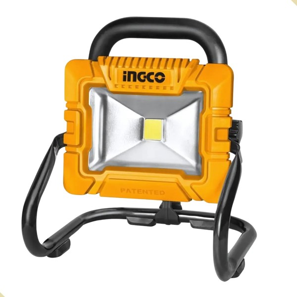 LANTERNA REFLETOR DE LED INGCO BATERIA 20V 1800 LUMENS - CWLI2025