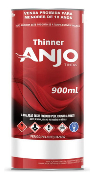 THINNER ANJO DILUENTE E LIMPEZA COM 900ML - 2750