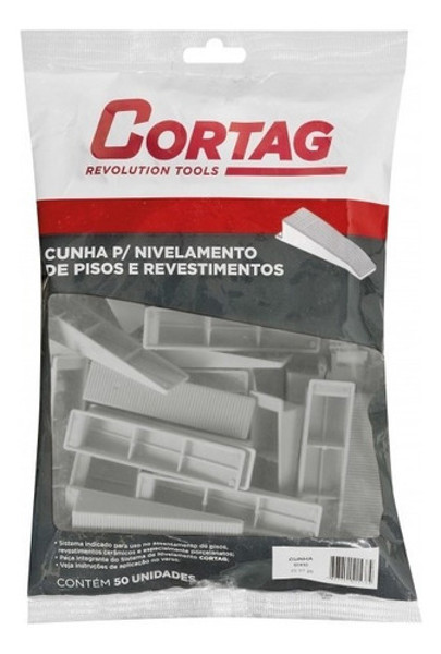 CUNHA NIVELAMENTO PORCELANATO CORTAG - 61410 - PACOTE COM 50 UNIDADES