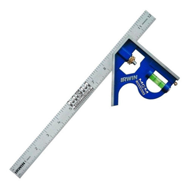 ESQUADRO INOX COM NIVEL 16" 406MM IRWIN - 1884636