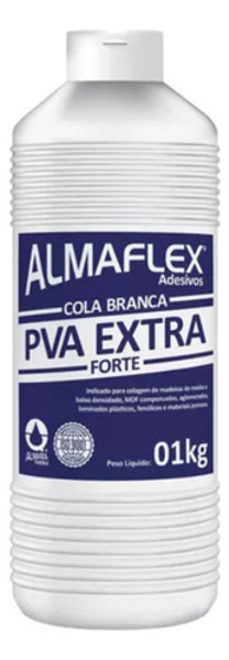COLA BRANCA PVA ALMAFLEX - EXTRA 768 COM 1KG