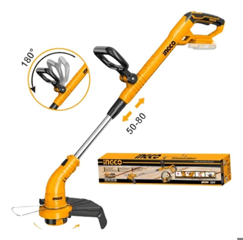 APARADOR DE GRAMA BATERIA 20V INGCO - CGTLI20018