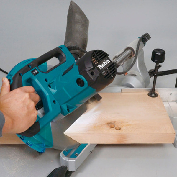 SERRA MEIA ESQUADRIA 10" COM 1450W E BRACO TELESCOPICO MAKITA - LS1110F 220V