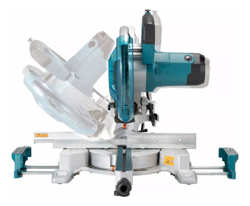 SERRA MEIA ESQUADRIA 10" COM 1450W E BRACO TELESCOPICO MAKITA - LS1110F 220V