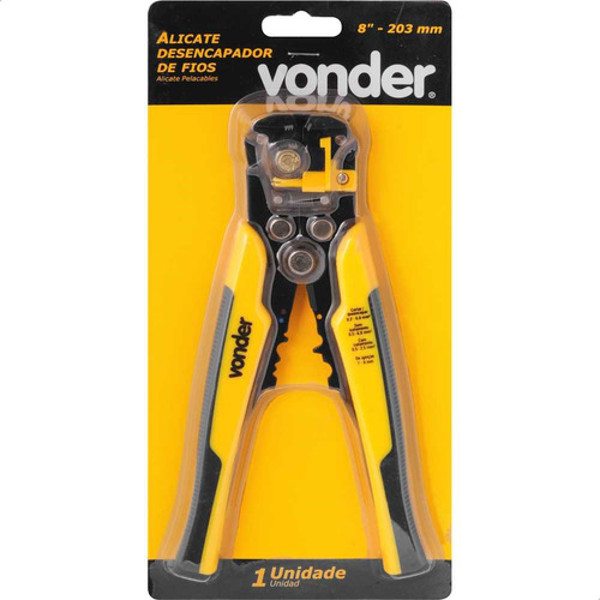 ALICATE CRIMPADOR AUTOMATICO VONDER - 36.86.000.0008