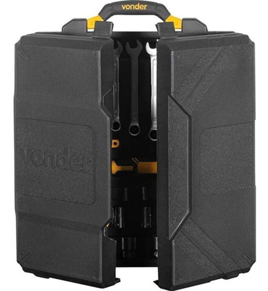 JOGO DE 110PCS COM FERRAMENTAS E MALETA VONDER