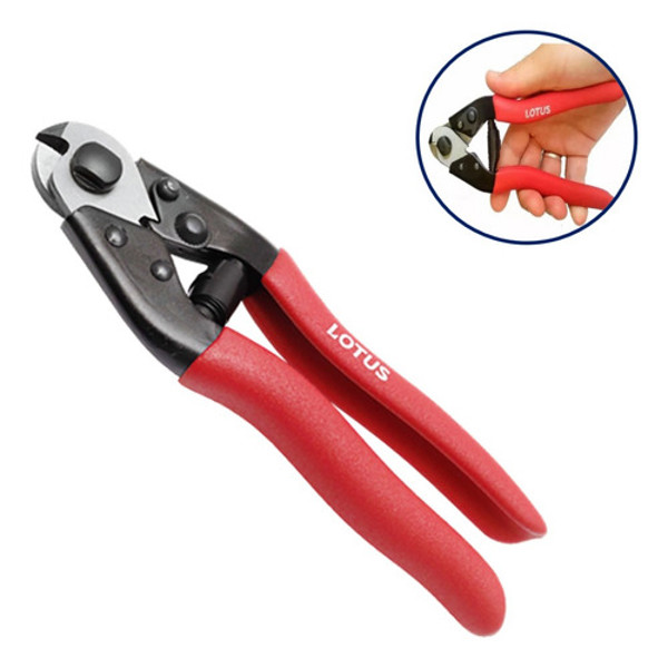 ALICATE CORTE CABO DE ACO 7,5'' LOTUS - REF.6110