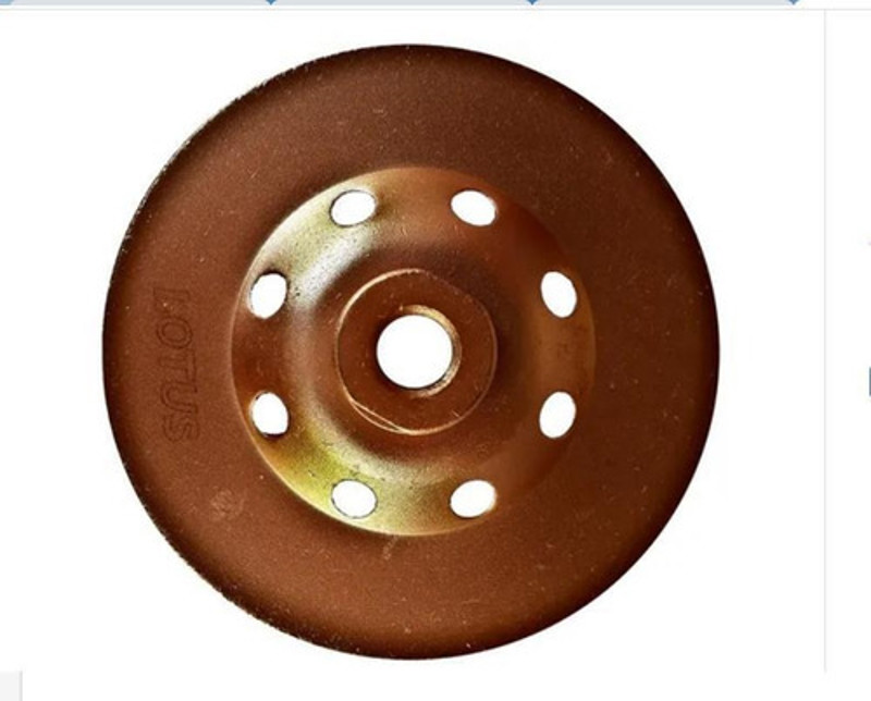 DISCO DIAMANTADO DESBASTE 115MM AMARELO LOTUS - REF.3450