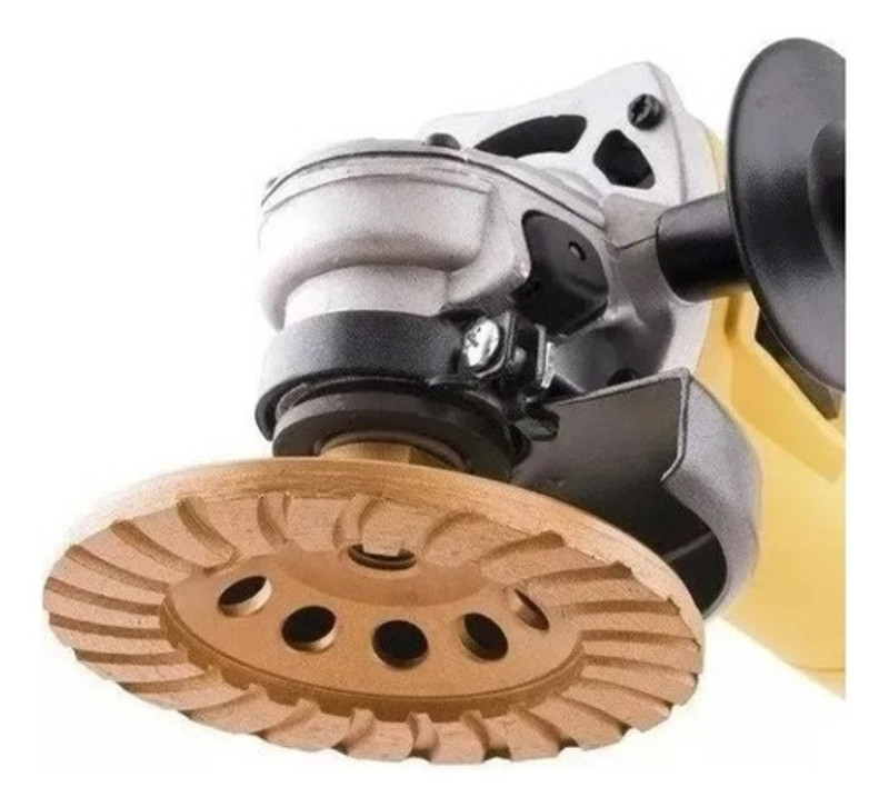 DISCO DIAMANTADO DESBASTE 115MM AMARELO LOTUS - REF.3450