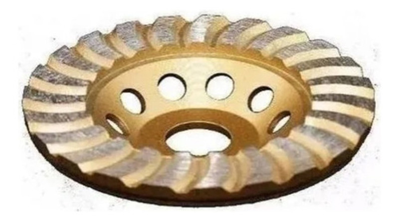 DISCO DIAMANTADO DESBASTE 115MM AMARELO LOTUS - REF.3450