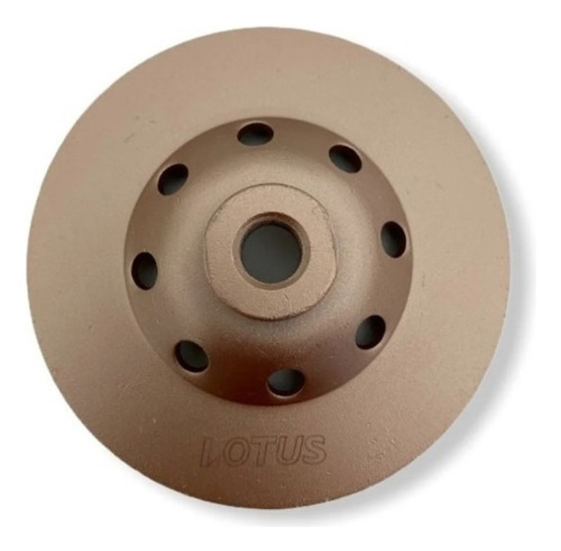 DISCO DIAMANTADO DESBASTE 115MM AMARELO LOTUS - REF.3450