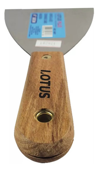 ESPATULA ACO LOTUS CABO MADEIRA 10,0CM 4" LOTUS - REF.6867