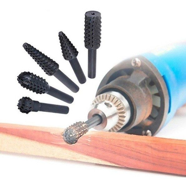 JOGO DE 05PCS PARA MICRORETIFICA LIMA ROTATIVA VIDEA LOTUS - REF.2925