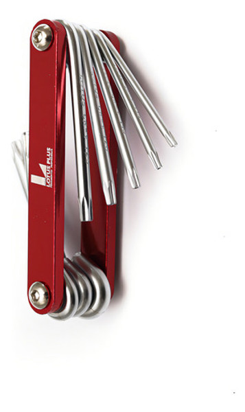 JOGO DE 08PCS COM CHAVE TORX EM CANIVETE LOTUS - REF.5331