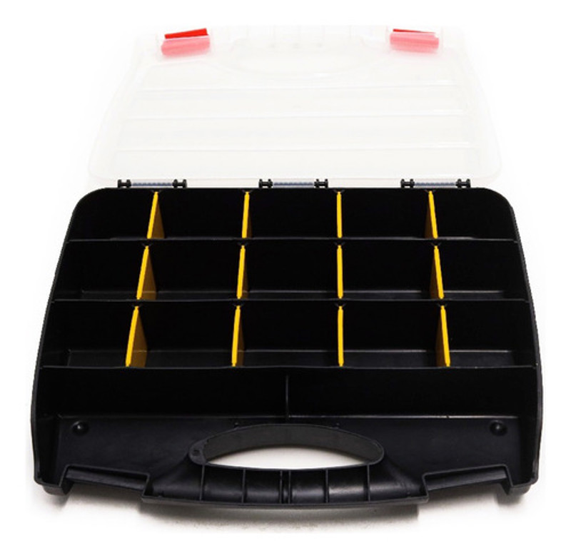 ORGANIZADOR LOTUS PLASTICO 31,5CM COM 16 DIVISORIAS - REF.7012