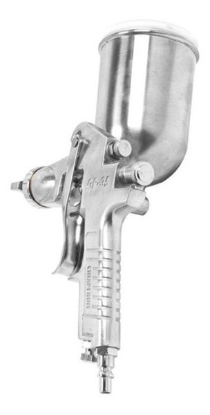 PISTOLA PARA PINTURA TINTA COPO SUPERIOR COM 350ML LOTUS - REF.4458