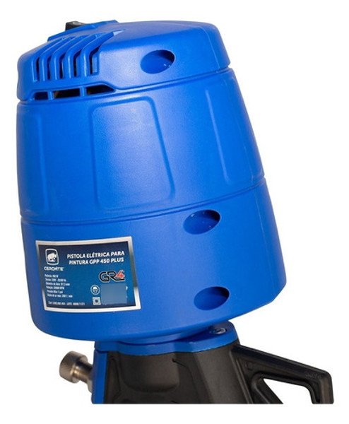 PISTOLA ELETRICA PULVERIZADORA COM 450W CERONTE - GPP450