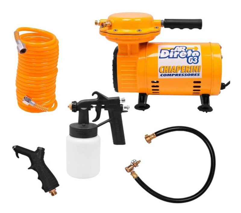 COMPRESSOR JET TUFAO CHIAPERINE PRESS G3 LARANJA