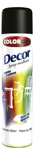 TINTA EM SPRAY COLORGIN USO GERAL - AMARELO