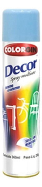 TINTA EM SPRAY COLORGIN USO GERAL - AZUL CEU