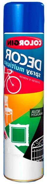 TINTA EM SPRAY COLORGIN USO GERAL - AZUL COLONIAL