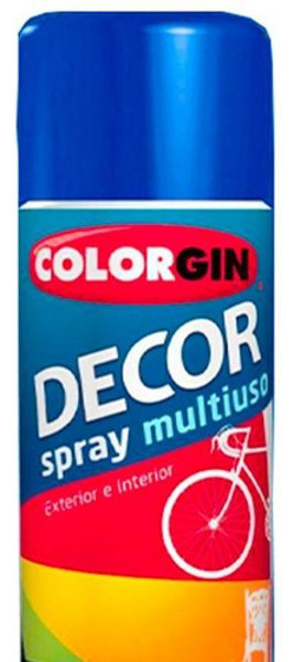 TINTA EM SPRAY COLORGIN USO GERAL - AZUL COLONIAL