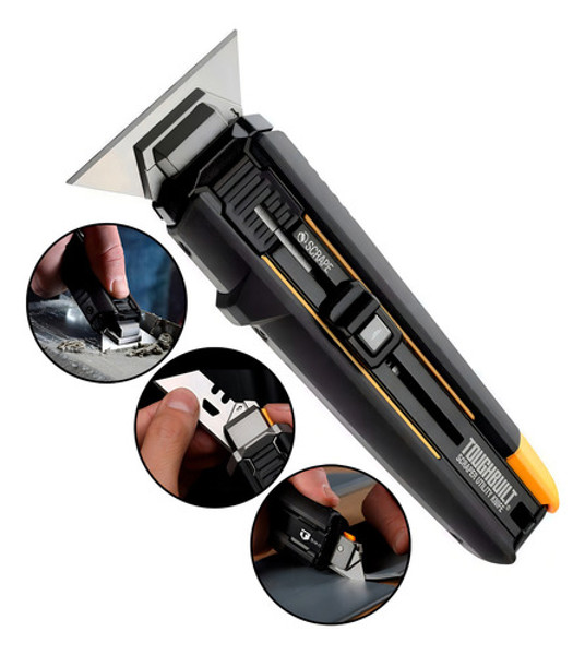 ESTILETE E RASPADOR COM 5 LAMINAS TOUGHBUILT - TB-H4S5-01