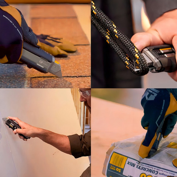 ESTILETE E RASPADOR COM 5 LAMINAS TOUGHBUILT - TB-H4S5-01