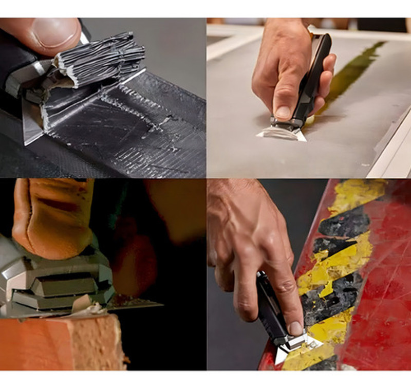 ESTILETE E RASPADOR COM 5 LAMINAS TOUGHBUILT - TB-H4S5-01