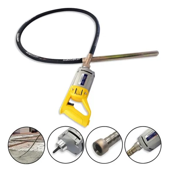 VIBRADOR DE CONCRETO  PORTATIL COM 1000W COM MANGOTE -  MENEGOTTI 40730112  220V