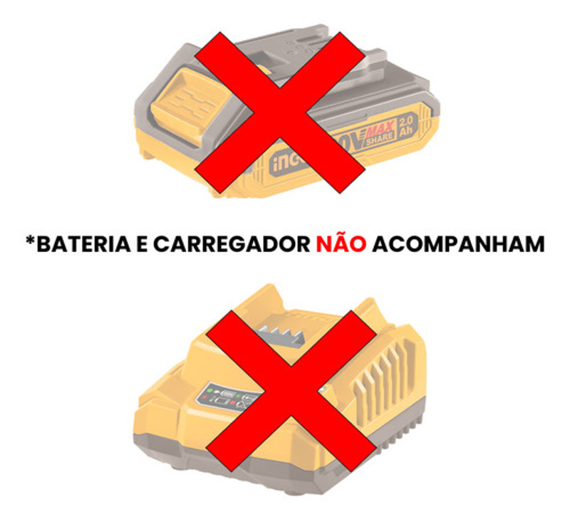 PLAINA A BATERIA 20V 82MM BRUSHLESS INGCO - CRLI20401