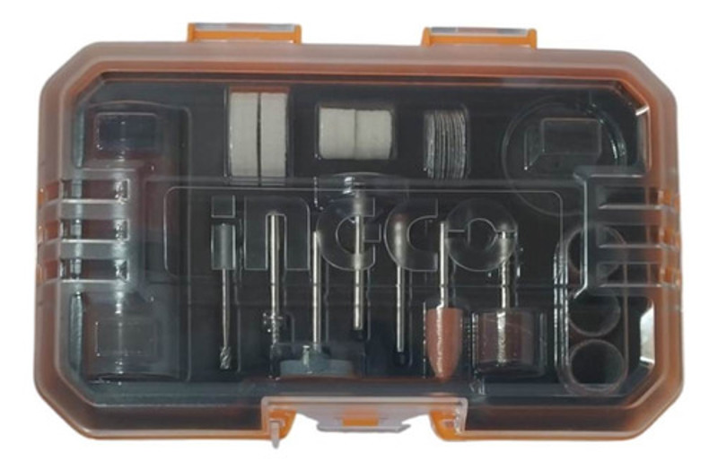 JOGO DE 73PCS COM ACESSORIOS PARA MICRORRETIFICA INGCO - AKMG7072