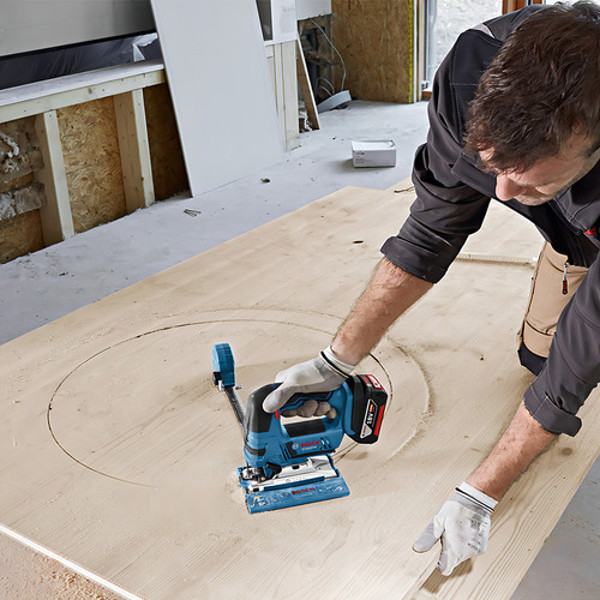 SERRA TICO TICO A BATERIA 18V BOSCH - GST 18V-LI-B - 060158J3D2